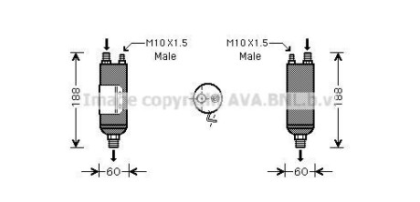 Осушитель, кондиционер AVA COOLING HYD117