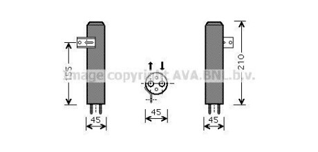 Автозапчасть AVA COOLING HYD157