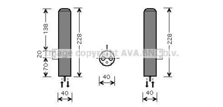 Осушувач кондиціонера AVA QUALITY COOLING AVA COOLING HYD193