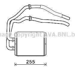 Радіатор пічки AVA QUALITY COOLING AVA COOLING IV6105