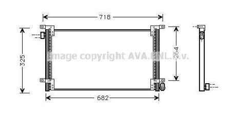 Конденсатор, кондиционер AVA COOLING IVA5044