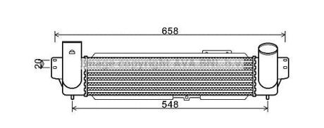 Інтеркулер AVA QUALITY COOLING AVA COOLING KA4141