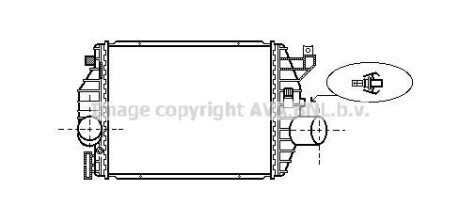 Інтеркулер AVA QUALITY COOLING AVA COOLING MS4357 (фото 1)