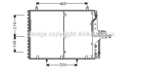 Конденсатор, кондиционер AVA COOLING MS5169 (фото 1)