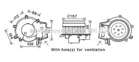 Автозапчасть AVA COOLING MS8643