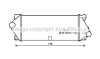 Інтеркулер MB M-Class W163 (98-) 3.2i, 2.7CDi AVA AVA COOLING MSA4677 (фото 1)
