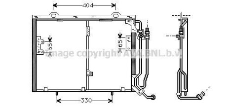 Конденсатор, кондиционер AVA COOLING MSA5245