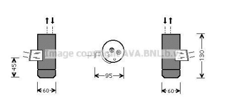 Осушувач кондиціонера AVA QUALITY COOLING AVA COOLING MSD292