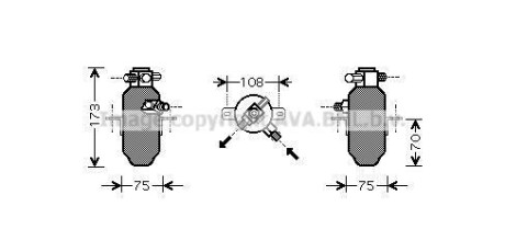 Осушувач кондиціонера AVA QUALITY COOLING AVA COOLING MSD374