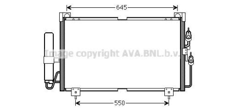 Автозапчасть AVA COOLING MT5213D