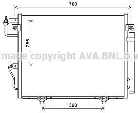 Автозапчасть AVA COOLING MT5231D