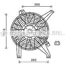 Вентилятор, охлаждение двигателя AVA QUALITY COOLING AVA COOLING MT7528 (фото 1)