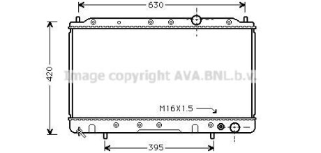 Автозапчасть AVA COOLING MTA2082