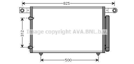 Автозапчасть AVA COOLING MZ5196D