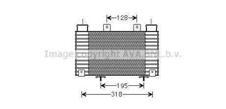 Интеркулер AVA COOLING MZA4250