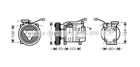 AVA QUALITY COOLING AVA COOLING MZAK207 (фото 1)