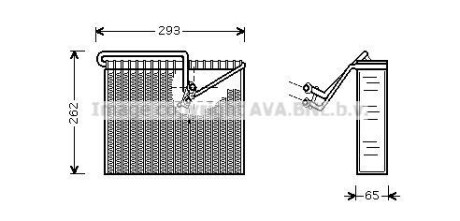 Испаритель, кондиционер AVA COOLING OLV372