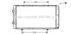 Радіатор, охолодження двигуна AVA QUALITY COOLING AVA COOLING PEA2268 (фото 1)