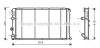 Радіатор, охолодження двигуна AVA QUALITY COOLING AVA COOLING RT2263 (фото 1)