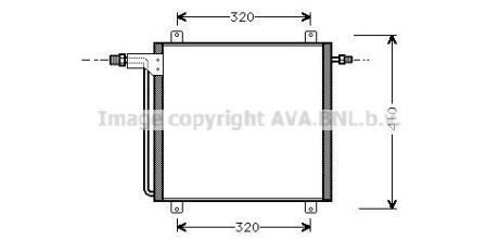 Радіатор кондиціонера AVA QUALITY COOLING AVA COOLING RT5200