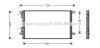 AVA RENAULT Радіатор кондиціонера (конденсер) Laguna I 98- AVA COOLING RTA5253 (фото 1)