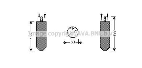 Осушувач кондиціонера AVA QUALITY COOLING AVA COOLING RTD364