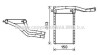 Радиатор отопителя салона Suzuki SX4 1,6i 06> AC+/-, Swift III 05>, Swift IV 10> AVA AVA COOLING SZA6146 (фото 1)