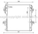 Радіатор, охолодження двигуна AVA QUALITY COOLING AVA COOLING TO2604 (фото 1)