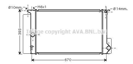 AVA QUALITY COOLING AVA COOLING TOA2397 (фото 1)