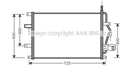 Автозапчасть AVA COOLING VO5107D