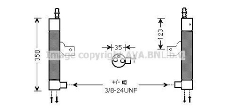 Осушувач кондиціонера AVA QUALITY COOLING AVA COOLING VOD146