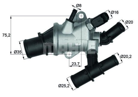 Термостат BEHR TI16288