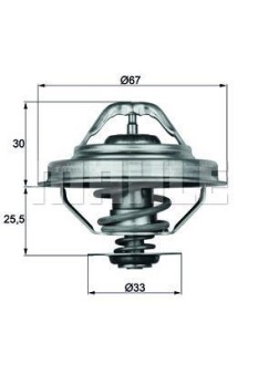 Термостат BEHR TX2888D