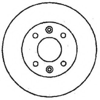 Гальмівний диск Bendix 561314B