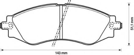 Автозапчасть Bendix 572407B