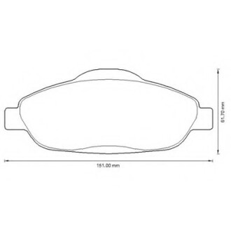 Автозапчасть Bendix 573241B