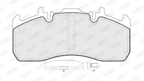 Гальмівні колодки, дискові BERAL BCV29173TK