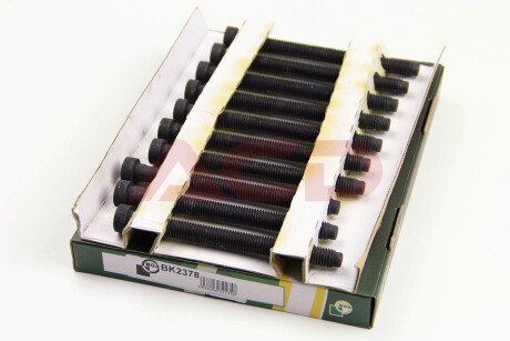 Комплект болтів з головкою системи TORX з чорного металу BGA BK2378