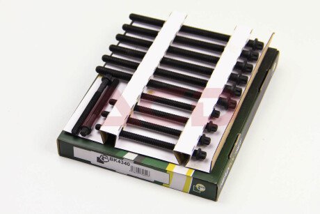 Комплект болтів з головкою системи TORX з чорного металу BGA BK4340