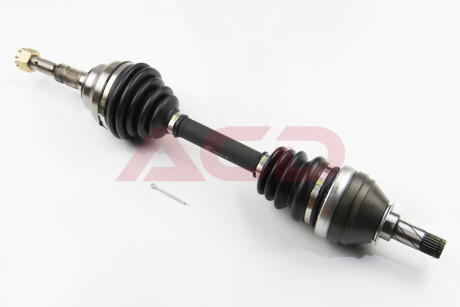 Піввісь Astra 98-07 1.7CDTi/Astra/Vectra/Zafira 1.8i 99-05 (33/22) 596mm Л. BGA DS9505L