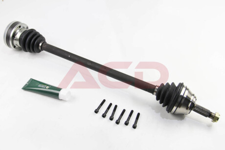 Піввісь Caddy 1.9TDI -04/Golf/Jetta 1.8i -92 (22z/762mm) Пр. BGA DS9604R
