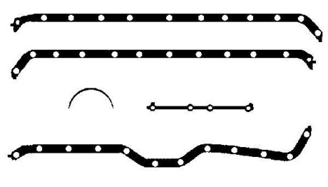 Набір прокладок, масляного піддону BGA OK5391