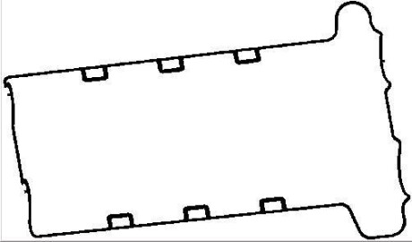 Прокладка, крышка головки цилиндра BGA RC7322