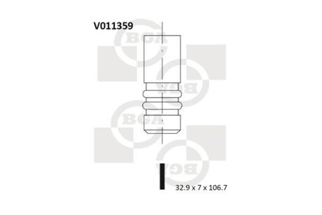 Автозапчасть BGA V011359