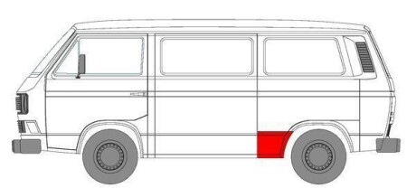 Боковина BLIC 6504-03-9557561P
