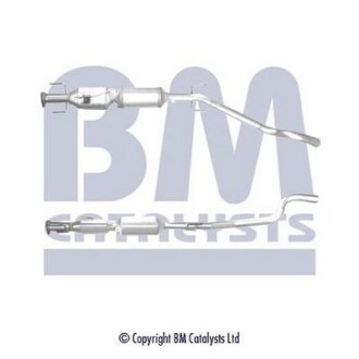 Сажевый / частичный фильтр, система выхлопа ОГ BM CATALYSTS BM11076H