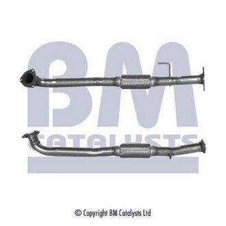 Труба выхлопного газа BM CATALYSTS BM70403