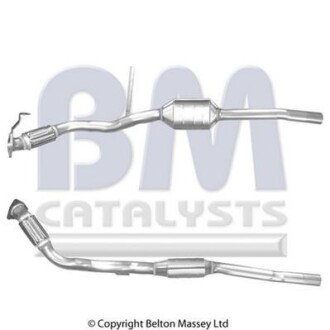 Каталізатор EURO 4 AUDI A6 ALLROAD C6, A6 C6 2.7D/3.0D 05.04-08.11 BM CATALYSTS BM80483H
