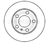 Автозапчасть BORG & BECK BBD4369