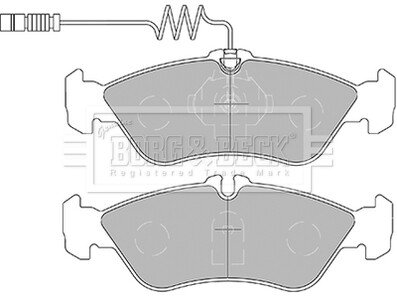 Автозапчасть BORG & BECK BBP1445